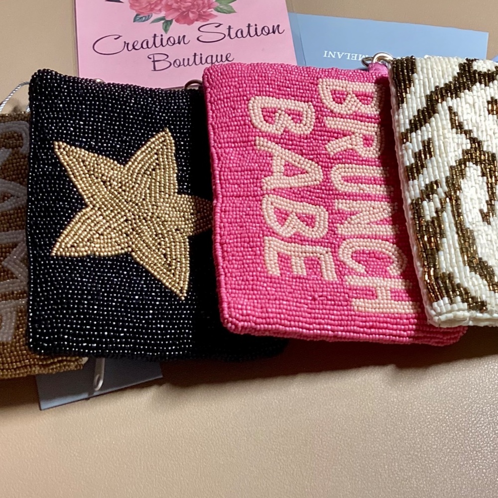 New Beaded Coin Purses $30 each
